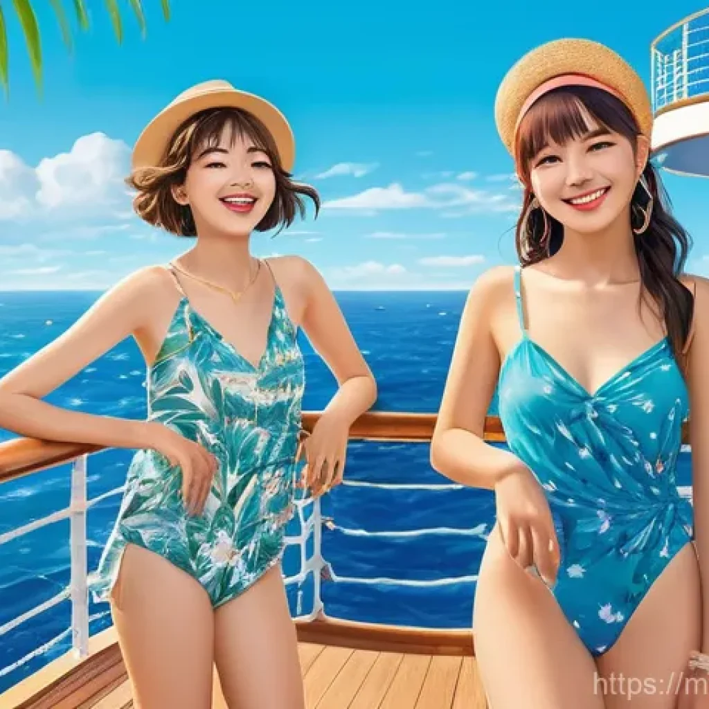 승리의여신 니케 이벤트 참여 꿀팁 - **Prompt 1: Sunny Summer Event on a Cruise Ship**
    A group of NIKKE characters, including Emma, E...