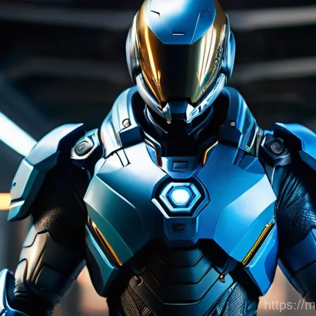 승리의여신 니케 팬데믹 중 활동 기록 - A full-body shot of a NIKKE character, (wearing a complete futuristic battle suit: