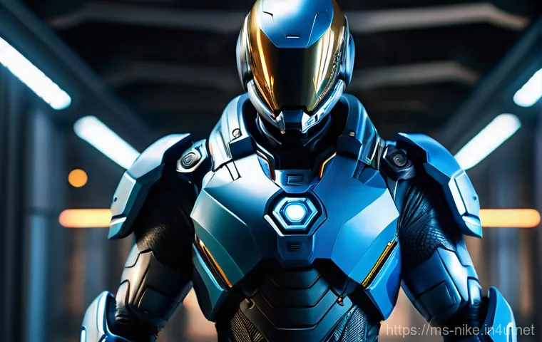 승리의여신 니케 팬데믹 중 활동 기록 - A full-body shot of a NIKKE character, (wearing a complete futuristic battle suit: