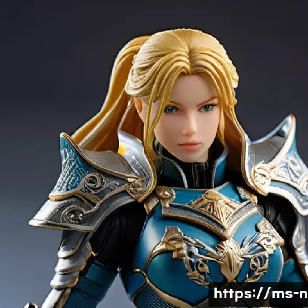 승리의여신 니케 공식 팬 굿즈 추가 - **Prompt for NIKKE Collectible Figure:**
    "A highly detailed, premium 1/7 scale collectible figur...