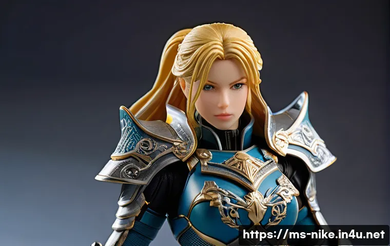승리의여신 니케 공식 팬 굿즈 추가 - **Prompt for NIKKE Collectible Figure:**
    "A highly detailed, premium 1/7 scale collectible figur...